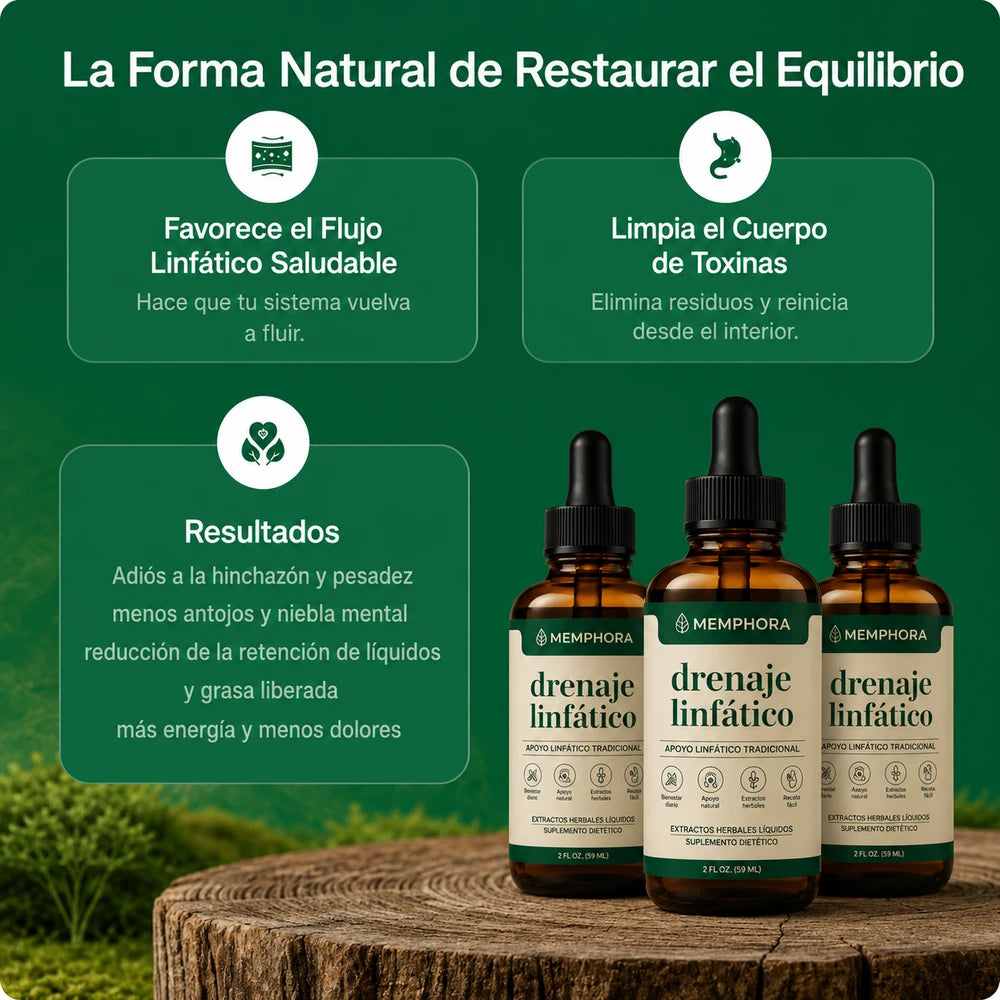 Drenaje Linfático Memphora® - Gotas Naturales