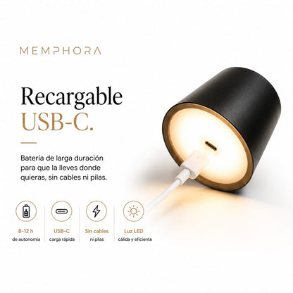 Noir™ Lámpara LED para botellas